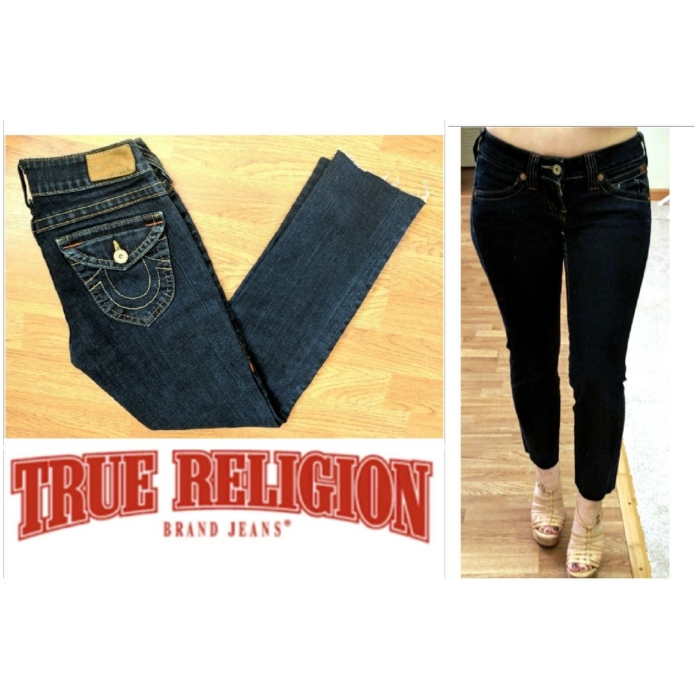 Cutoff Skinny Ankle True Religion jeans